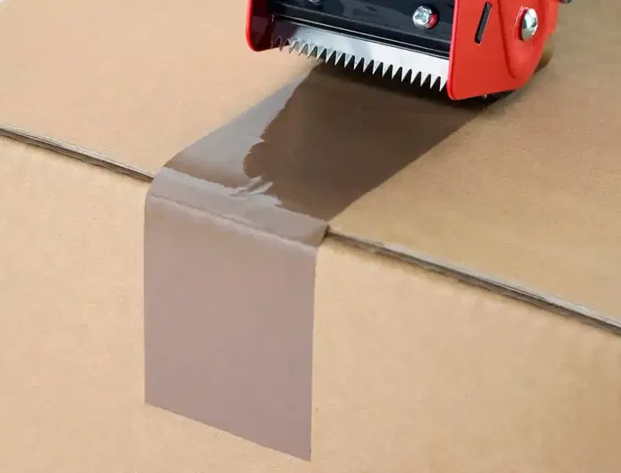 Greening Cinta Adhesiva de Polipropileno, Color Marrón Havana para Embalaje, Cierre de Cajas, 60 m de Largo x 48 mm de Ancho, 36 Micras, Alta Adherencia