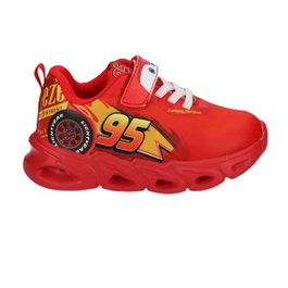 Cerdá Zapatilla Deportiva Suela Ligera Eva con Luces Cars T032 - Modelo Surtido Rojo, Talla 32