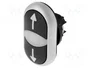 EATON ELECTRIC Interruptor doble negro 22mm