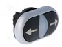 EATON ELECTRIC Interruptor doble negro 22mm