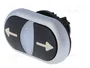 EATON ELECTRIC Interruptor doble negro 22mm