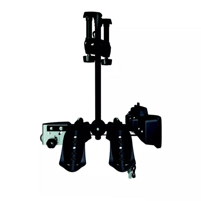Peruzzo Portabicicletas Siena para 2 o 3 Bicicletas con Fijación a Bola, Carga 50kg, Reclinable