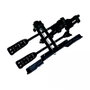 Peruzzo Portabicicletas Siena para 2 o 3 Bicicletas con Fijación a Bola, Carga 50kg, Reclinable