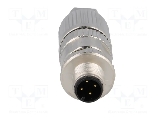 HARTING Conector M12 HARAX macho de 4 pines recto