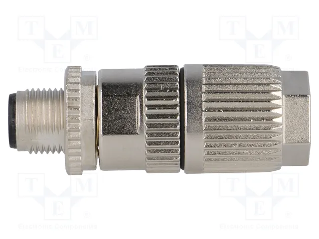 HARTING Conector M12 HARAX macho de 4 pines recto