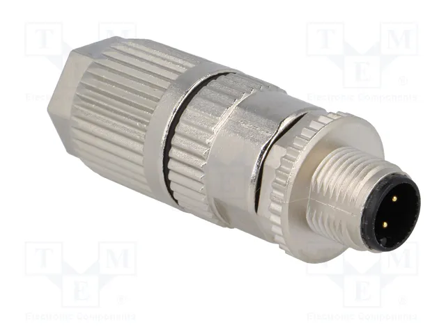 HARTING Conector M12 HARAX macho de 4 pines recto