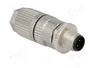HARTING Conector M12 HARAX macho de 4 pines recto