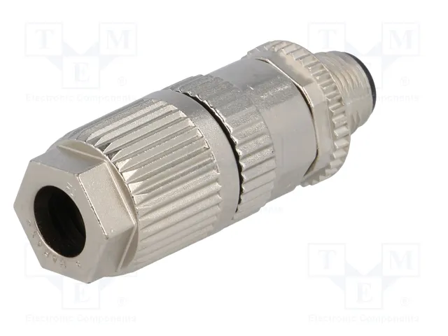 HARTING Conector M12 HARAX macho de 4 pines recto