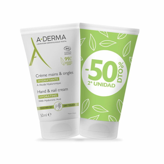 A-Derma GAMA ESENCIAL Crema de Manos y Uñas Pack 2 x 50 ml A-Derma GAMA ESENCIAL Crema de Manos y Uñas Pack 2 x 50 ml