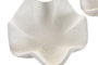 DKD Home Decor Set de 2 Centros de Mesa de Cemento Blanco 23,5x26x13 cm