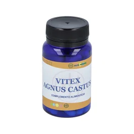 Alfa Herbal Vitex Agnus Castus Extracto Seco, 60 Cápsulas de 500 mg, para Síndrome Premenstrual