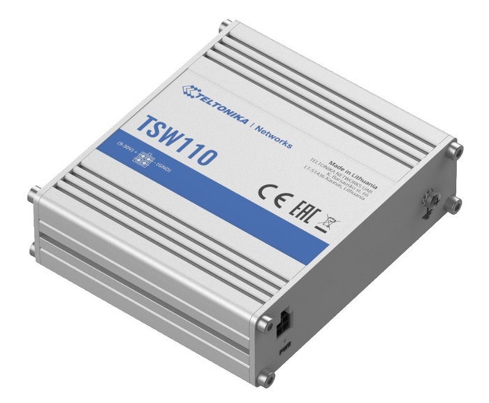 Teltonika Networks TSW110 Switch Gigabit Ethernet No Administrado con 5 Puertos y PoE