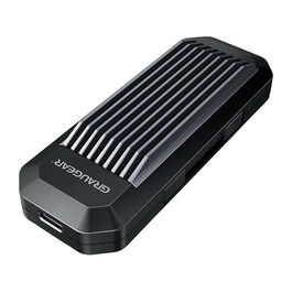 GrauGear Caja Externa M.2 NVMe SSD PCIe 3.0 10 Gbit/s USB Tipo C Negro