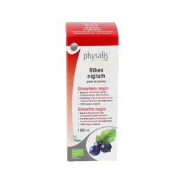 PHYSALIS Extracto de Grosellero Negro Bio Ribes Nigrum 100 ml - Complemento Alimenticio a Base de Plantas, Extracto Hidroalcohólico