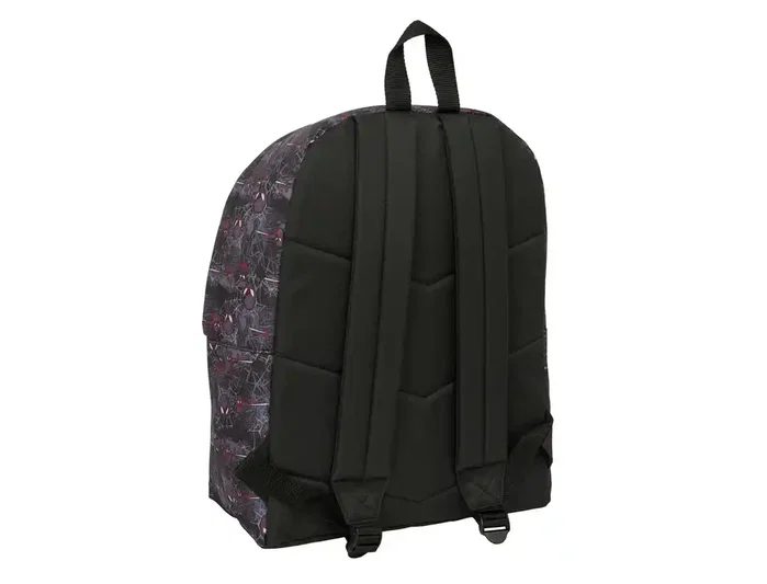 Safta Mochila Infantil Miles Morales Adaptable a Carrito con Bolsillos - 420x150x330 mm