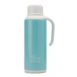 IRISANA Termo de Acero Inoxidable 304 para Líquidos 1.5 Litros Azul, Mantiene Temperatura 24h, Bbo12.Az