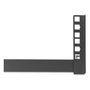 Digitus Soporte de Pared para Equipos de 19 Pulgadas 2U Negro Acero 504mm
