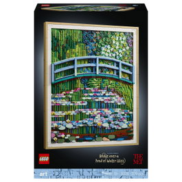 LEGO Art 31220 Claude Monet: Puente sobre Estanque de Nenúfares