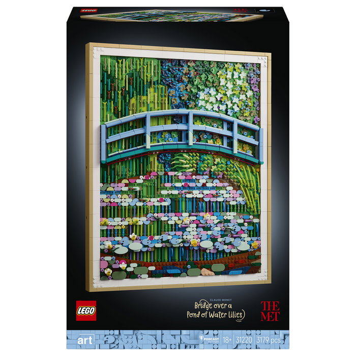 LEGO Art 31220 Claude Monet: Puente sobre Estanque de Nenúfares LEGO Art 31220 Claude Monet: Puente sobre Estanque de Nenúfares