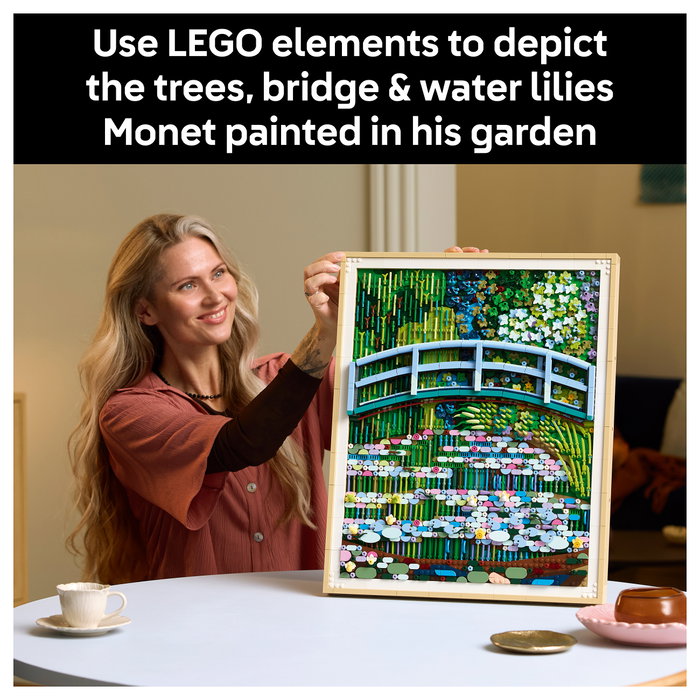 LEGO Art 31220 Claude Monet: Puente sobre Estanque de Nenúfares LEGO Art 31220 Claude Monet: Puente sobre Estanque de Nenúfares
