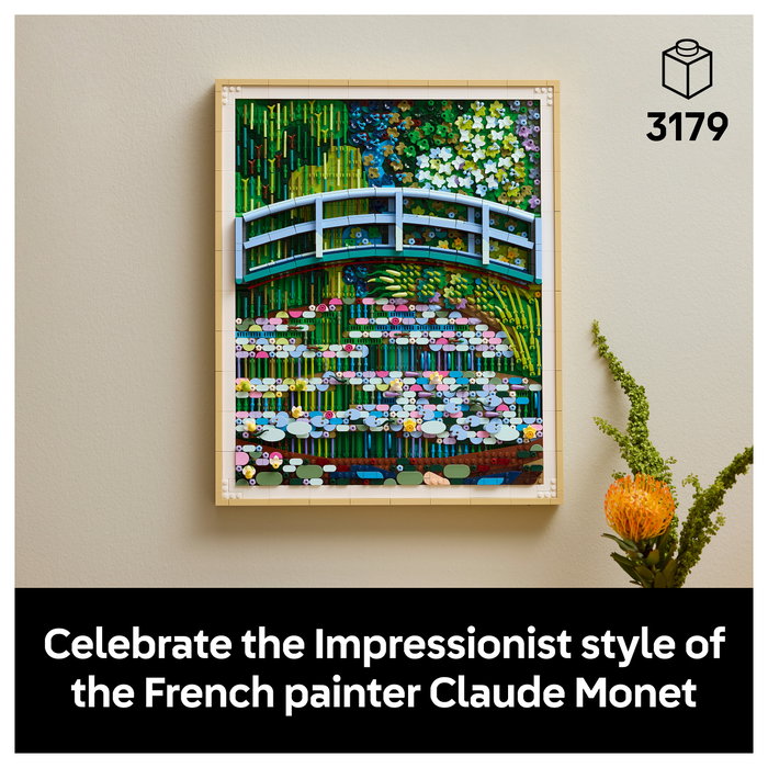 LEGO Art 31220 Claude Monet: Puente sobre Estanque de Nenúfares LEGO Art 31220 Claude Monet: Puente sobre Estanque de Nenúfares