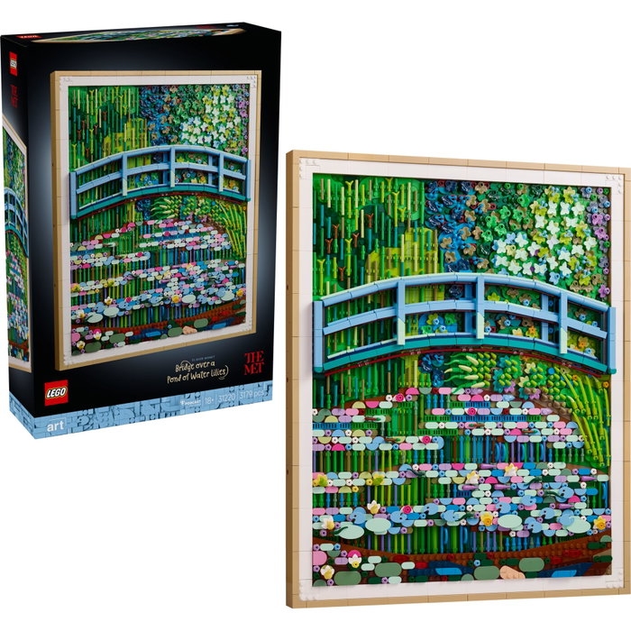 LEGO Art 31220 Claude Monet: Puente sobre Estanque de Nenúfares LEGO Art 31220 Claude Monet: Puente sobre Estanque de Nenúfares