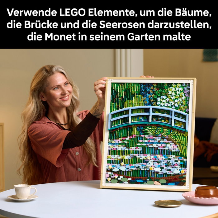 LEGO Art 31220 Claude Monet: Puente sobre Estanque de Nenúfares LEGO Art 31220 Claude Monet: Puente sobre Estanque de Nenúfares