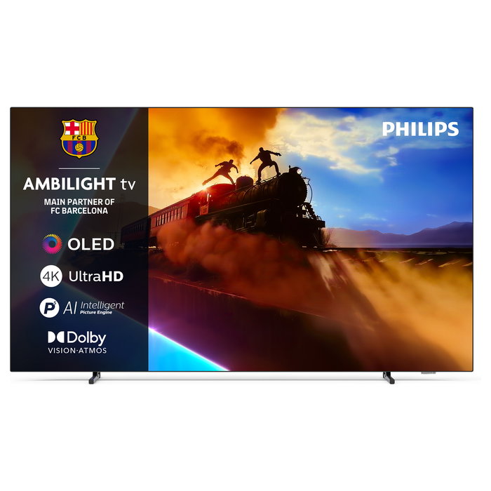 Philips 77OLED760/12 TV OLED 4K Ultra HD 77" (195.6 cm) Smart TV Ambilight 3 Lados 120Hz Procesador P5 AI Wi-Fi Bluetooth Titan OS HDR10+ Dolby Atmos