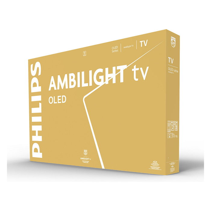 Philips 77OLED760/12 TV OLED 4K Ultra HD 77" (195.6 cm) Smart TV Ambilight 3 Lados 120Hz Procesador P5 AI Wi-Fi Bluetooth Titan OS HDR10+ Dolby Atmos