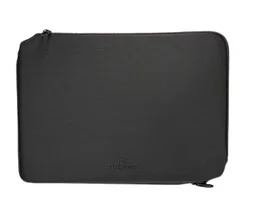 Tucano BFDOP1314-BK Funda/Maletín Neopreno para Portátil 13-14", Negro, Compatible con Apple, con Cremallera, Bolsillo para Tablet y Móvil