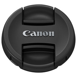 Canon 0576C001 Objektivdeckel, Tapa de Objetivo E-49 para Cámaras Digitales Canon, Negro, Diámetro 4.9 cm