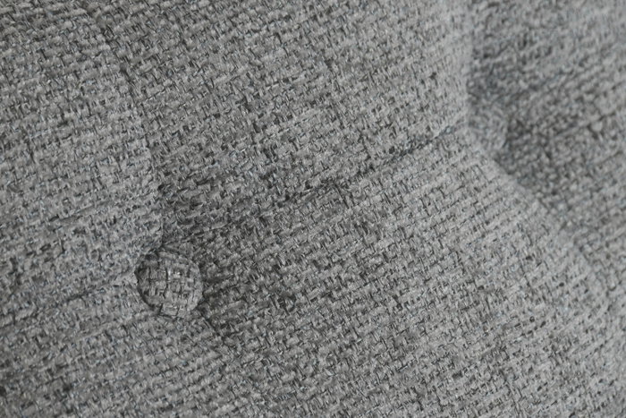 DKD Home Decor Sofá Modular Gris Oscuro