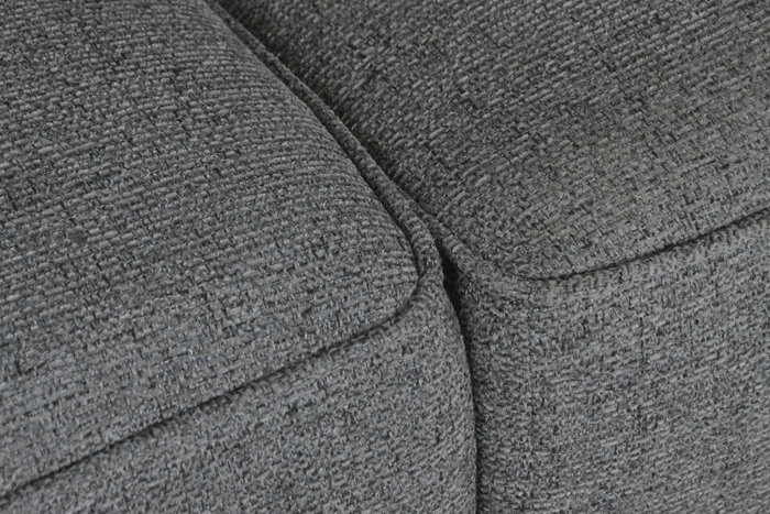 DKD Home Decor Sofá Modular Gris Oscuro