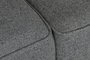 DKD Home Decor Sofá Modular Gris Oscuro