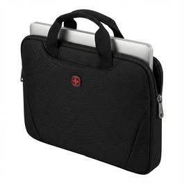 Wenger Guyde Funda para portátil de 35,56 cm (14 pulgadas), Negro