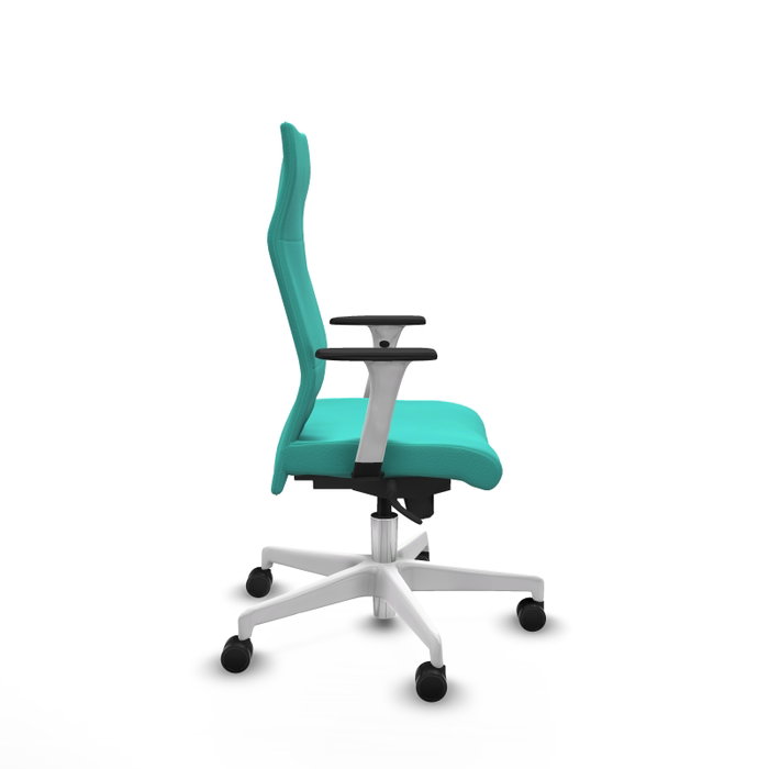 PIQUERAS Y CRESPO Sillón Albacete Turquesa con Mecanismo Sincro PIQUERAS Y CRESPO Sillón Albacete Turquesa con Mecanismo Sincro