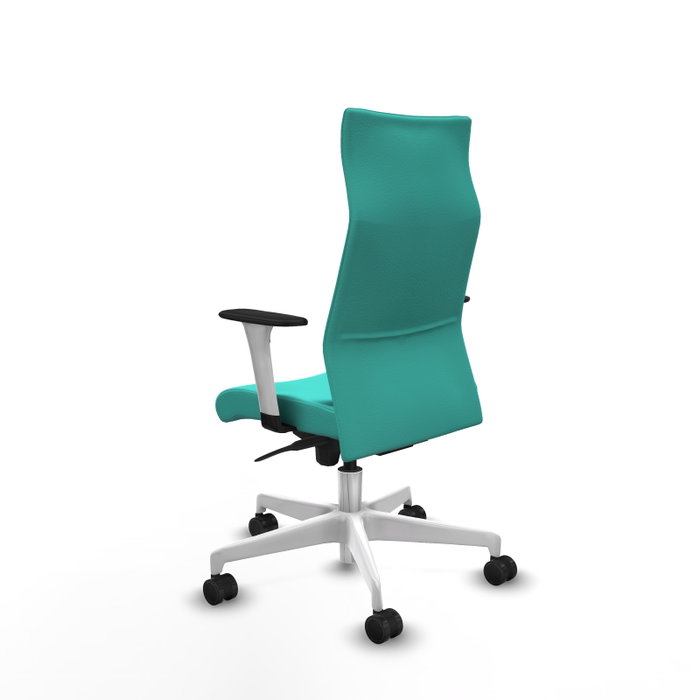 PIQUERAS Y CRESPO Sillón Albacete Turquesa con Mecanismo Sincro PIQUERAS Y CRESPO Sillón Albacete Turquesa con Mecanismo Sincro