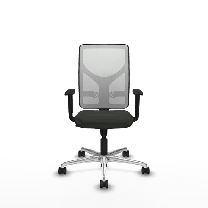 PIQUERAS Y CRESPO Silla de oficina Motilla con mecanismo Sincro, Negro y Blanco PIQUERAS Y CRESPO Silla de oficina Motilla con mecanismo Sincro, Negro y Blanco