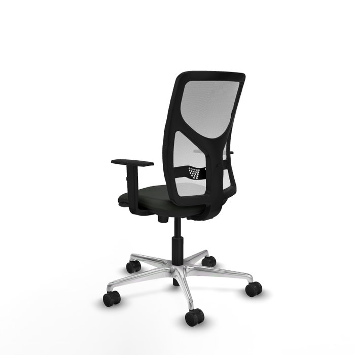 PIQUERAS Y CRESPO Silla de oficina Motilla con mecanismo Sincro, Negro y Blanco PIQUERAS Y CRESPO Silla de oficina Motilla con mecanismo Sincro, Negro y Blanco