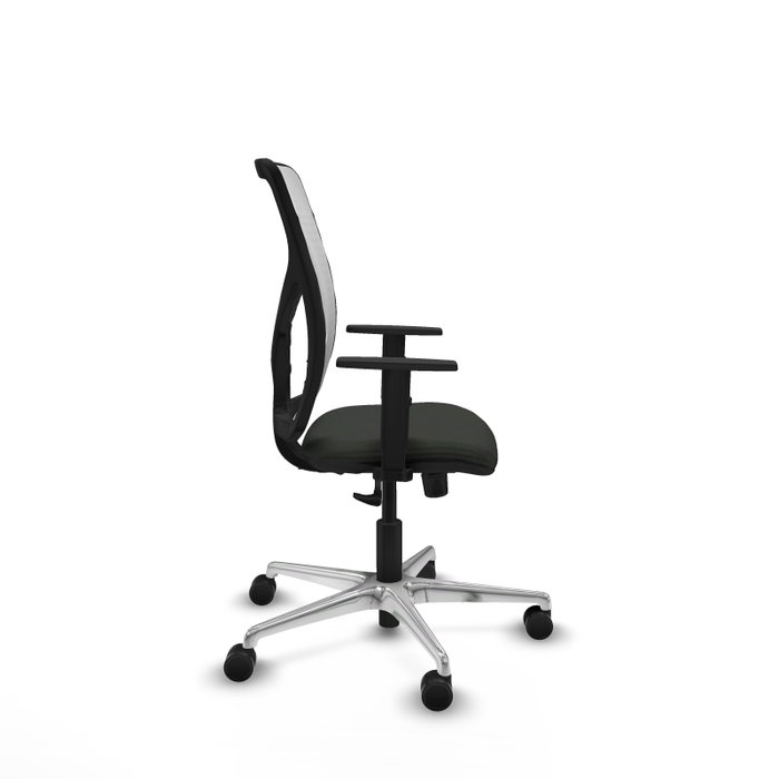 PIQUERAS Y CRESPO Silla de oficina Motilla con mecanismo Sincro, Negro y Blanco PIQUERAS Y CRESPO Silla de oficina Motilla con mecanismo Sincro, Negro y Blanco