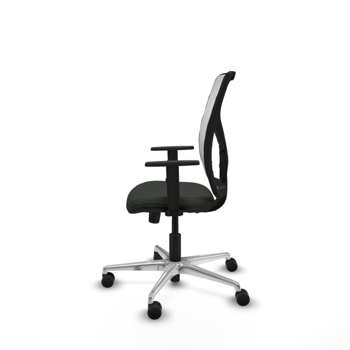 PIQUERAS Y CRESPO Silla de oficina Motilla con mecanismo Sincro, Negro y Blanco PIQUERAS Y CRESPO Silla de oficina Motilla con mecanismo Sincro, Negro y Blanco