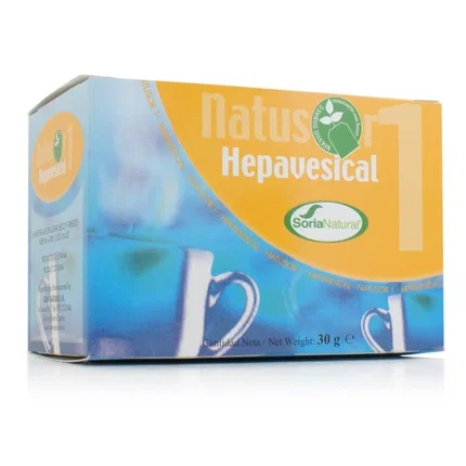 SORIA NATURAL Hepavesical 01 con 20 bolsitas infusoras