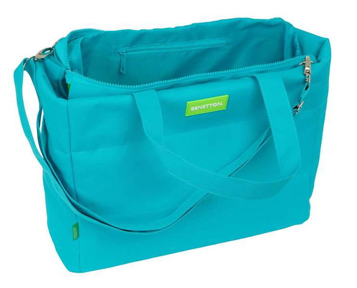 Maletín para Portátil Benetton Summer Azul 40 x 31 x 17 cm