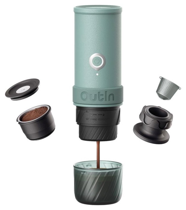 OutIn Mino Máquina de Espresso Portátil Canyon Green OutIn Mino Máquina de Espresso Portátil Canyon Green