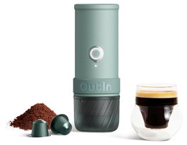 OutIn Mino Máquina de Espresso Portátil Canyon Green