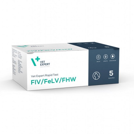 RAPID TRIPLE FIV/FELV/FHW 5 TEST RAPID TRIPLE FIV/FELV/FHW 5 TEST