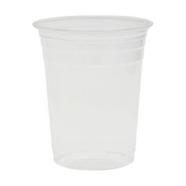 Duni Crystal Vaso 2 98cm h 12cm 47cl - Vaso de un solo uso transparente, capacidad 47cl, altura 12cm, diámetro 9.8cm, material RPET