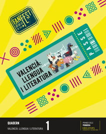 QUADERN LLENGUA 1ºEP C.VAL 22 FANFEST, AA.VV - EDELVIVES COMUNITAT VALENCIANA
