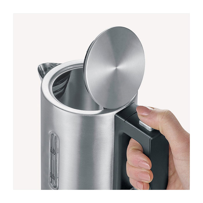 Severin WK 3647 Hervidor de Agua Eléctrico para Viaje, Térmico, Blanco