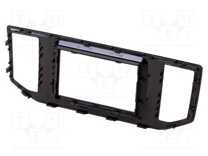 PER.PIC. Bastidor de montaje de radio para VW Crafter 2018+ 2 DIN negro PER.PIC. Bastidor de montaje de radio para VW Crafter 2018+ 2 DIN negro